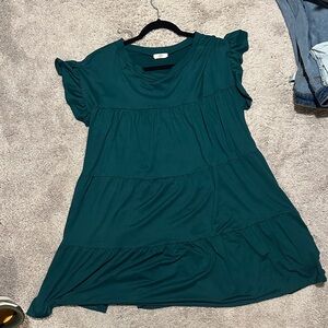 Emerald Green Boutique Dress